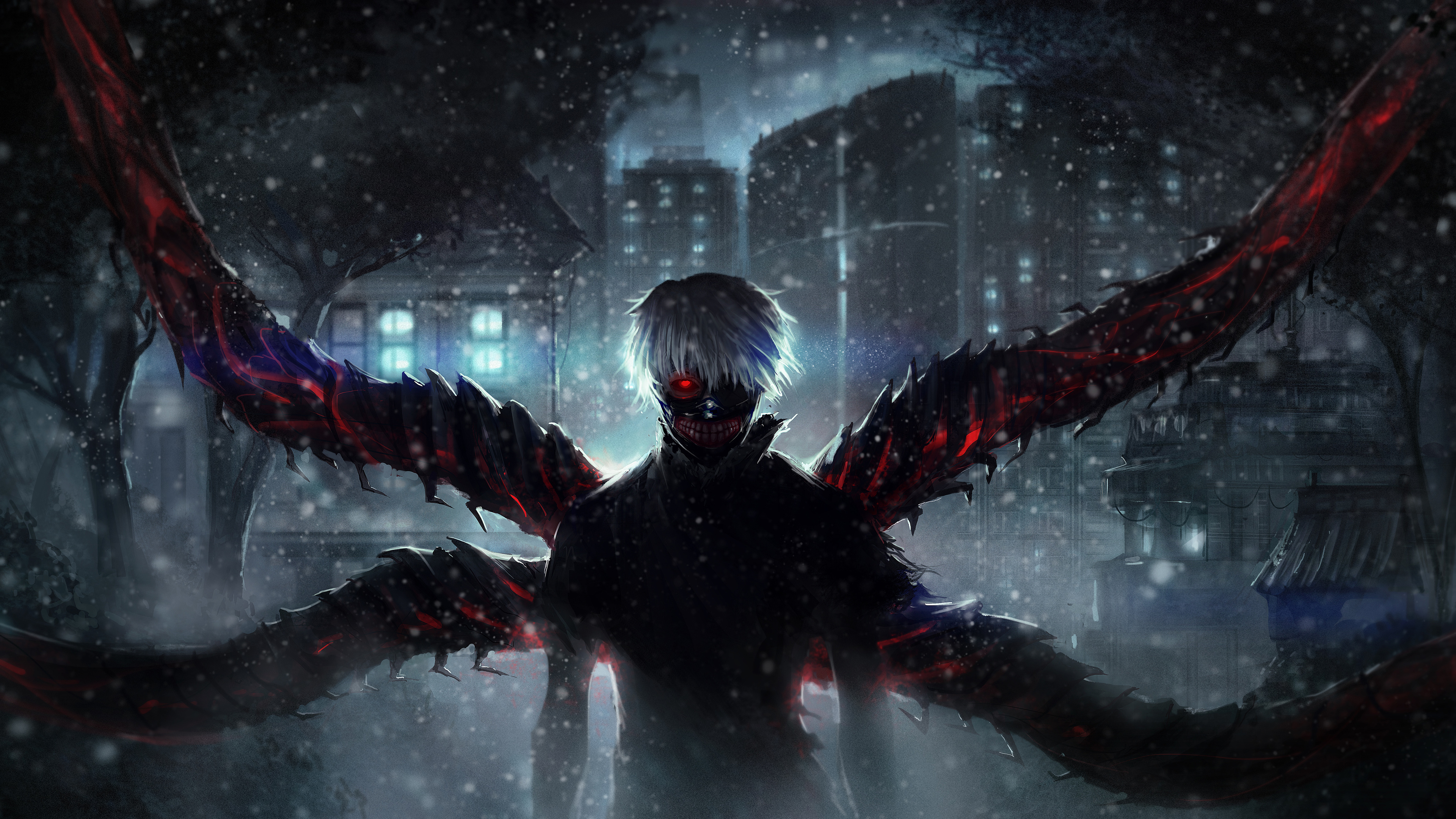 Tokyo Ghoul Kaneki Ken 4k - Tokyo Ghoul Wallpaper 4k - HD Wallpaper 