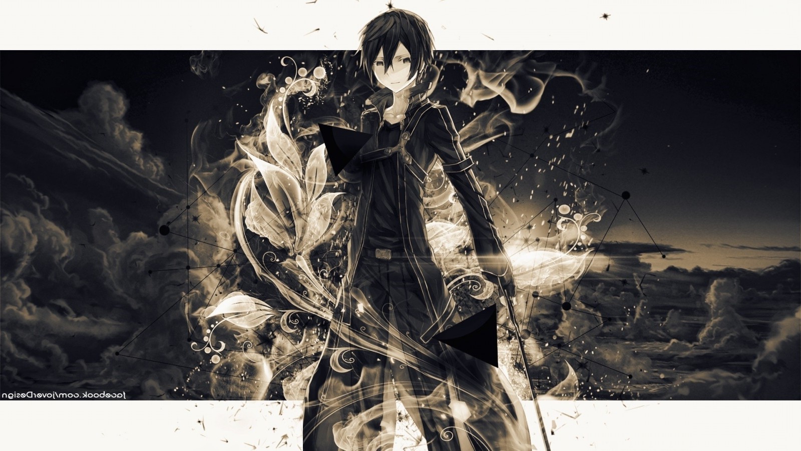 Fondos De Pantalla Hd Anime Kirito - 1600x900 Wallpaper - teahub.io