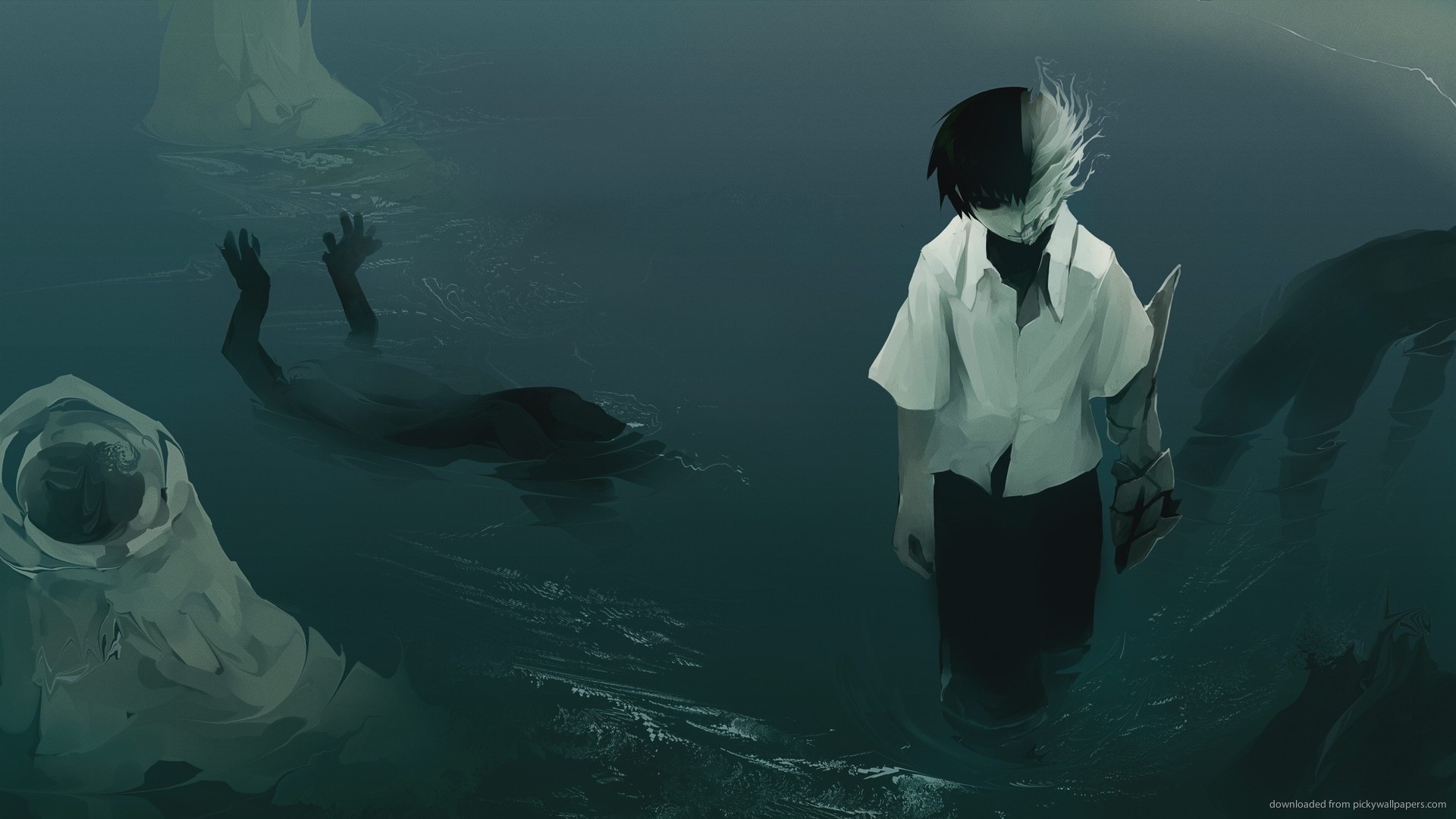 Dark Anime Wallpaper 1920x1080 Cover - 1920x1080 Wallpaper - teahub.io
