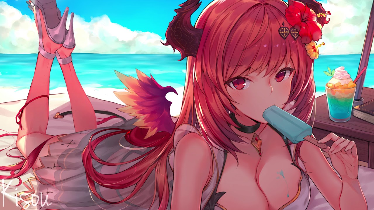 Anime Wallpaper Summer - HD Wallpaper 
