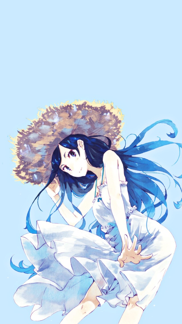 #girl #animegirl #anime #animewallpaper #summer #iphonewallpaper - Anime - HD Wallpaper 