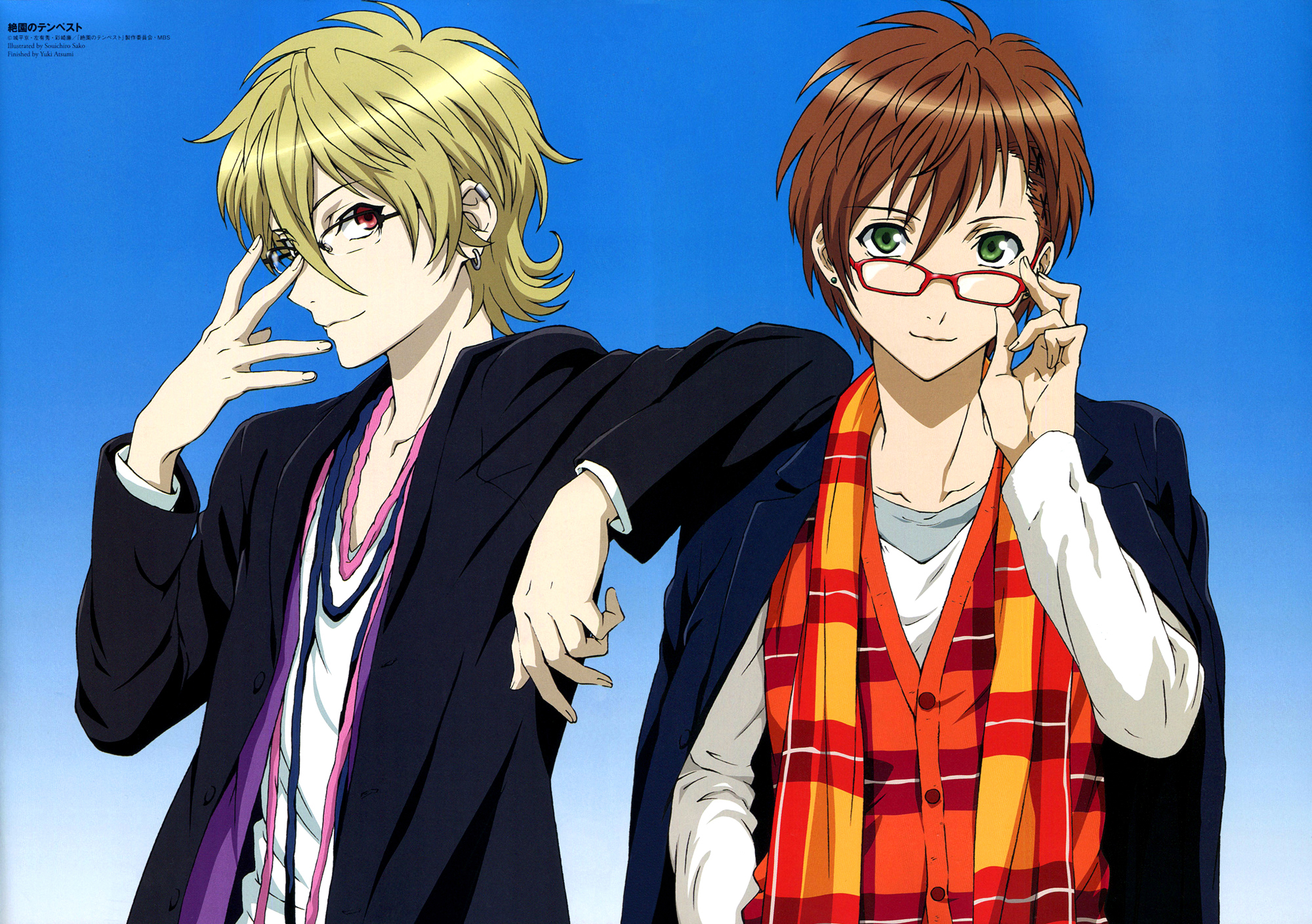 Zetsuen No Tempest - Anime 2 Friends Boys - HD Wallpaper 