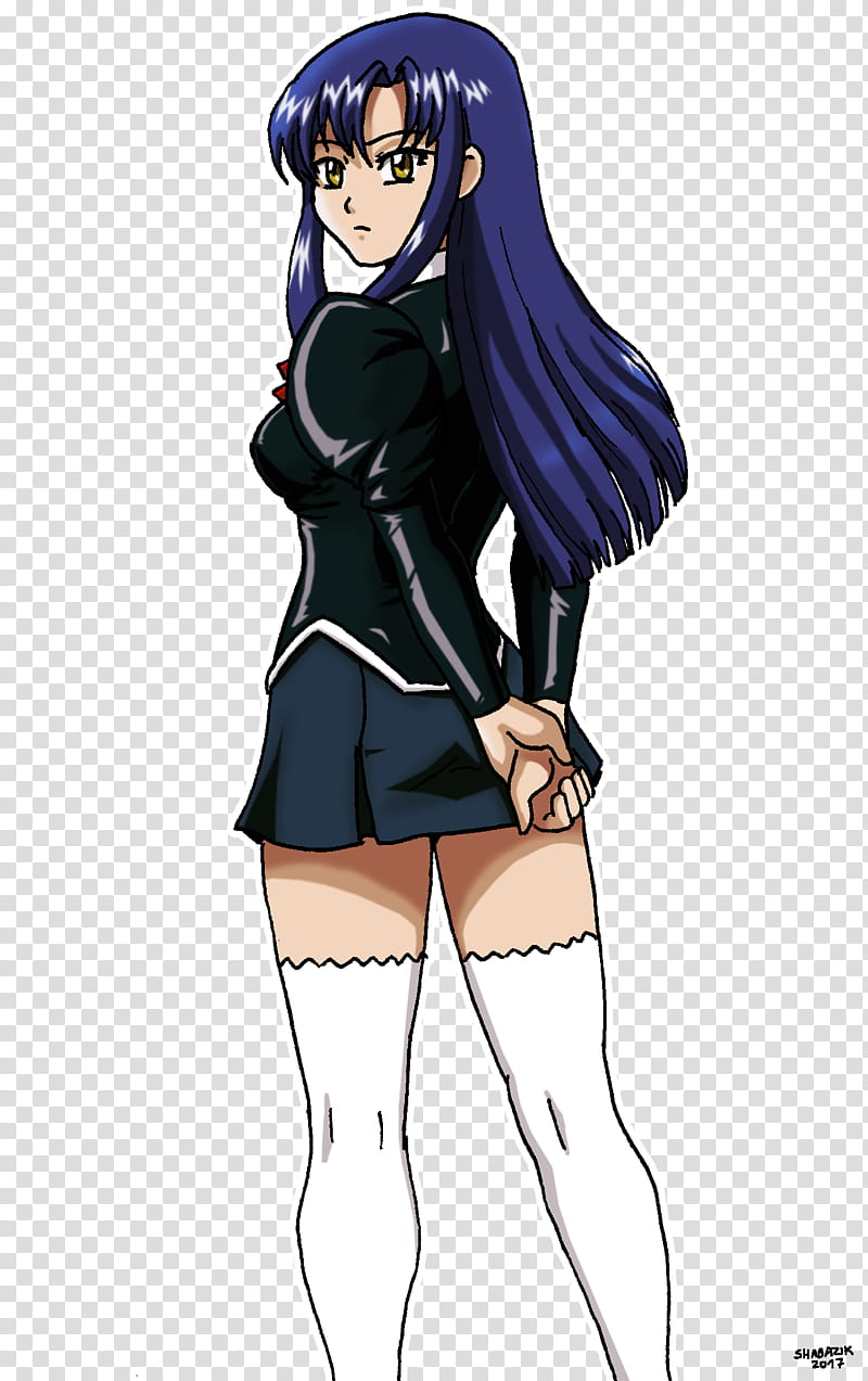 Black Delmo, Female Anime Character Transparent Background - Black Blazer  With Waistcoat - 800x1273 Wallpaper 