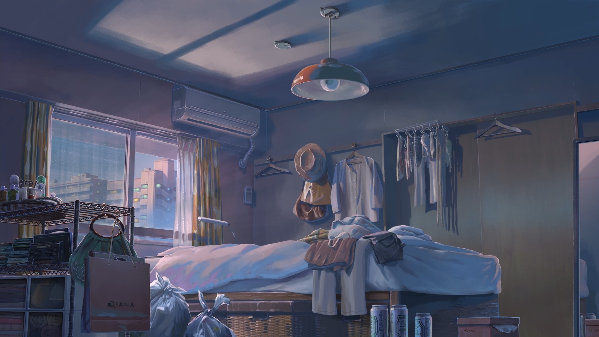 Makoto Shinkai Room - HD Wallpaper 