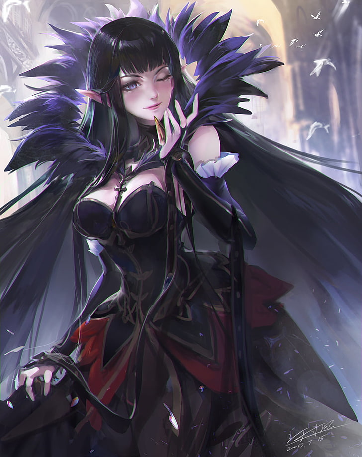 Purple Haired Female Anime Character, Fate Series, - Fate Apocrypha Assassin Of Red - HD Wallpaper 