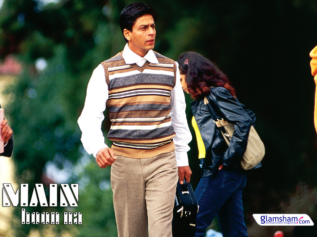 Main Hoon Na Srk - HD Wallpaper 