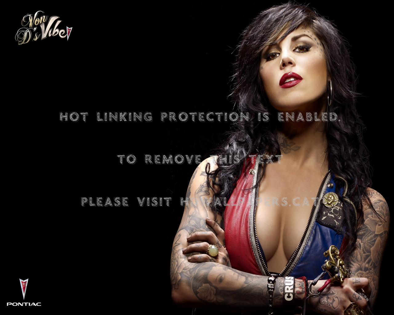 Kat Von D Tattoo Hot Nice La Ink Model Sexy - Miami Ink Kat Von - HD Wallpaper 