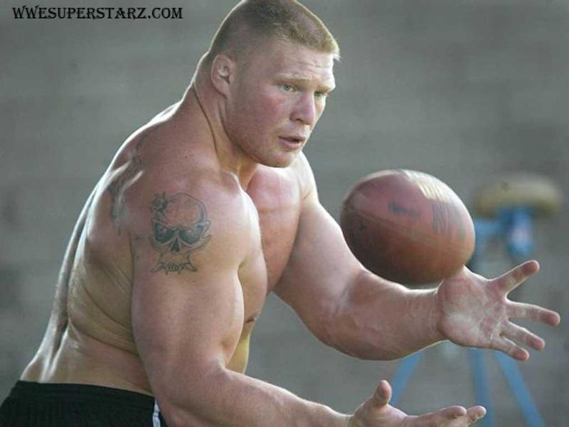 Brock Lesnar Tattoo Wallpaper - Andrew Flintoff With Brock Lesnar - HD Wallpaper 