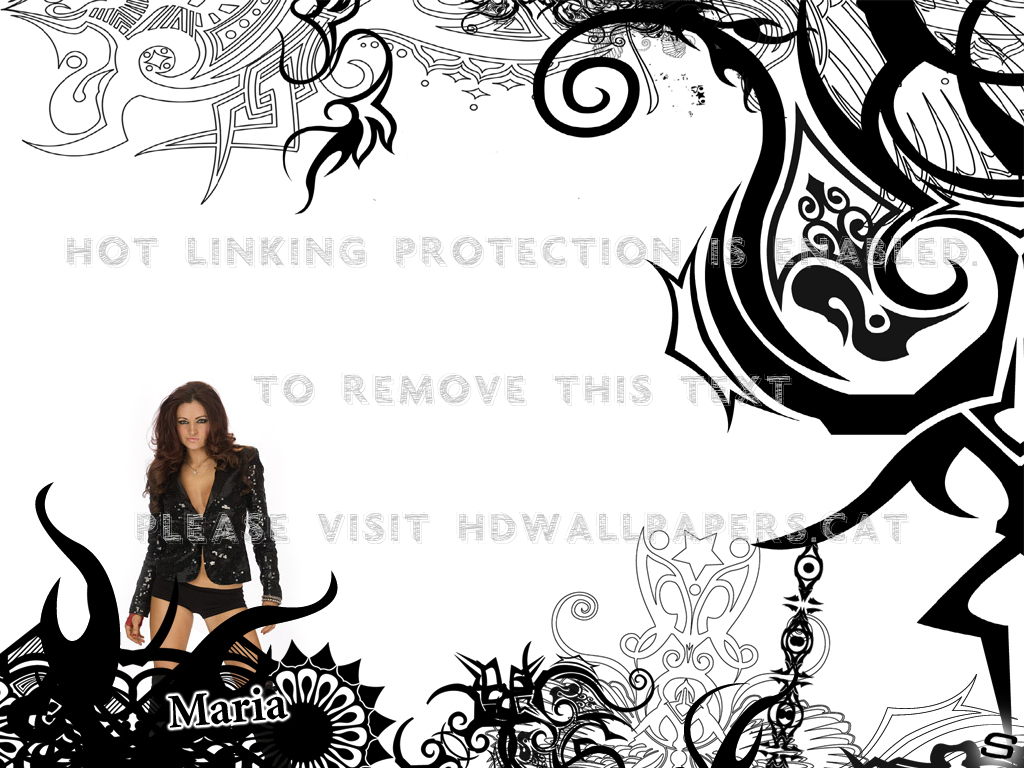 Maria Wwe Wresling Tattoo Kanellis Diva Sexy - Badshahi Mosque - HD Wallpaper 