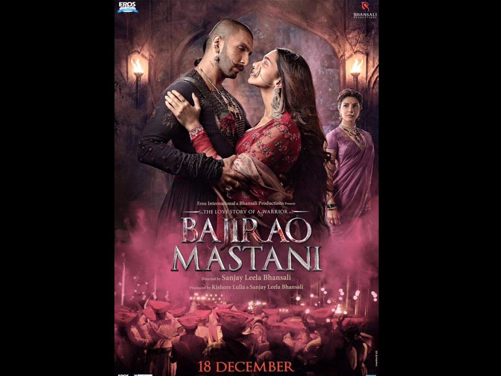 Bajirao Mastani Movie Poster - HD Wallpaper 