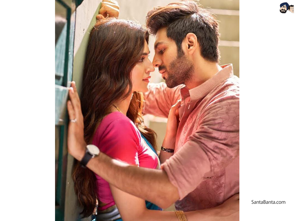 Luka Chuppi - Kartik Aryaan And Kriti Sanon - HD Wallpaper 