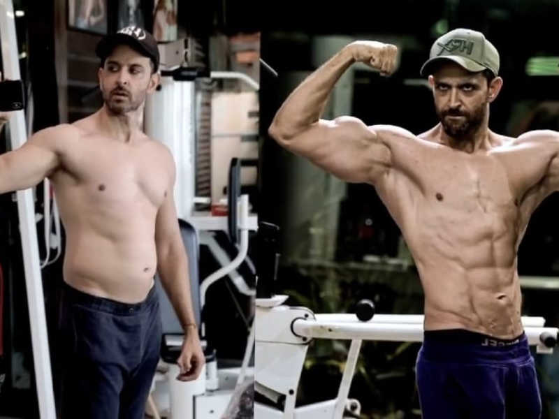 From Super 30 S Belly To War S Six-pack Abs, Hrithik - Hrithik Roshan In War - HD Wallpaper 