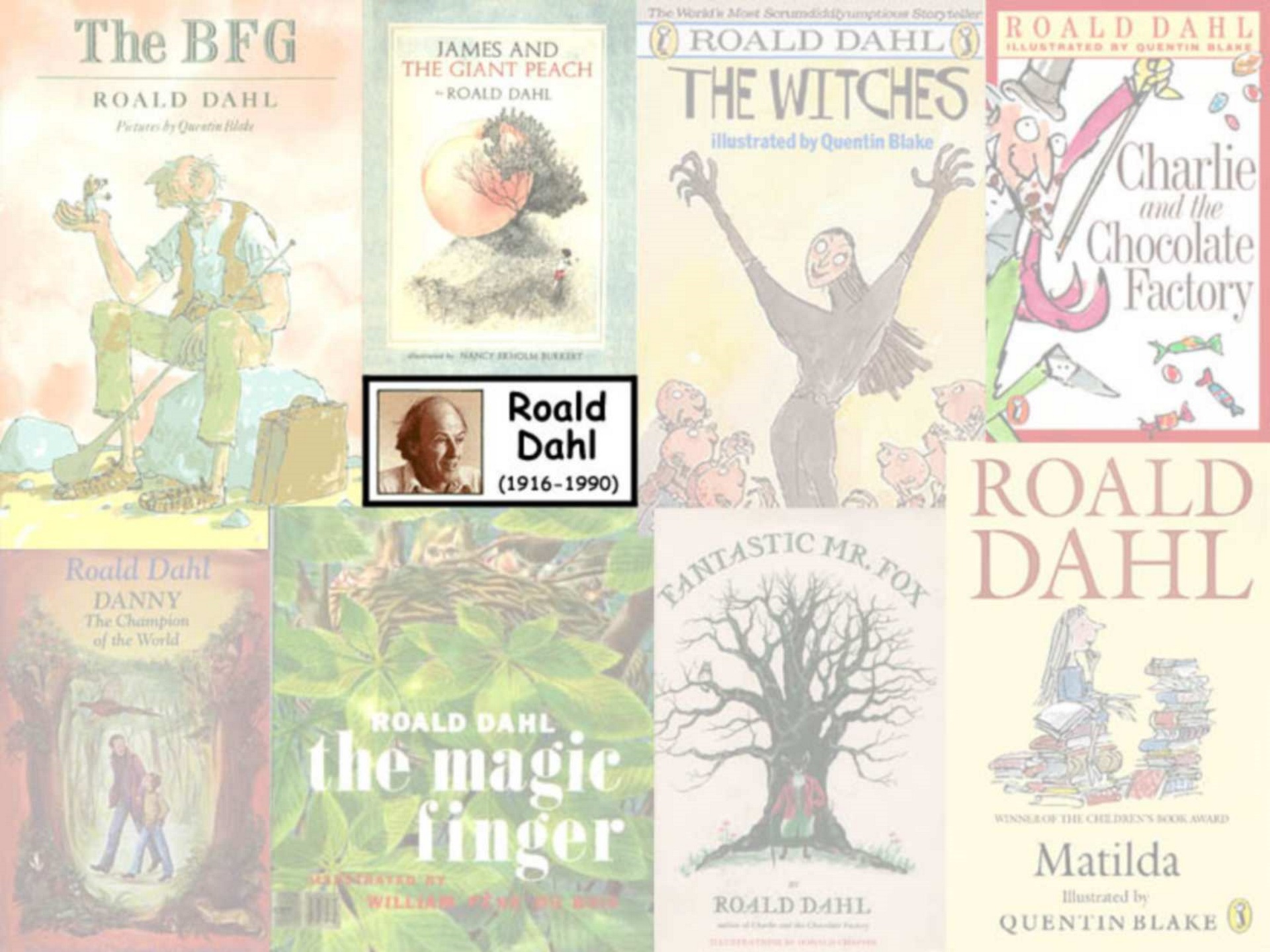 Roald Dahl - 1920x1440 Wallpaper - teahub.io