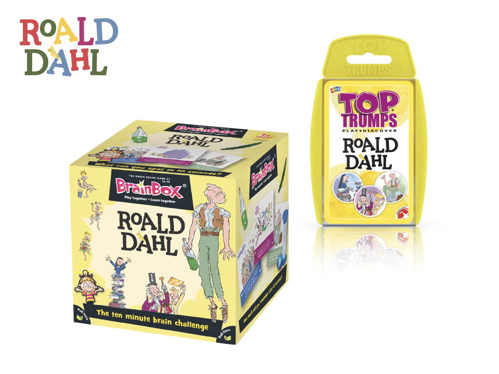 New Roald Dahl Top Trumps And Brainbox Game Formats - Roald Dahl Top Trumps - HD Wallpaper 