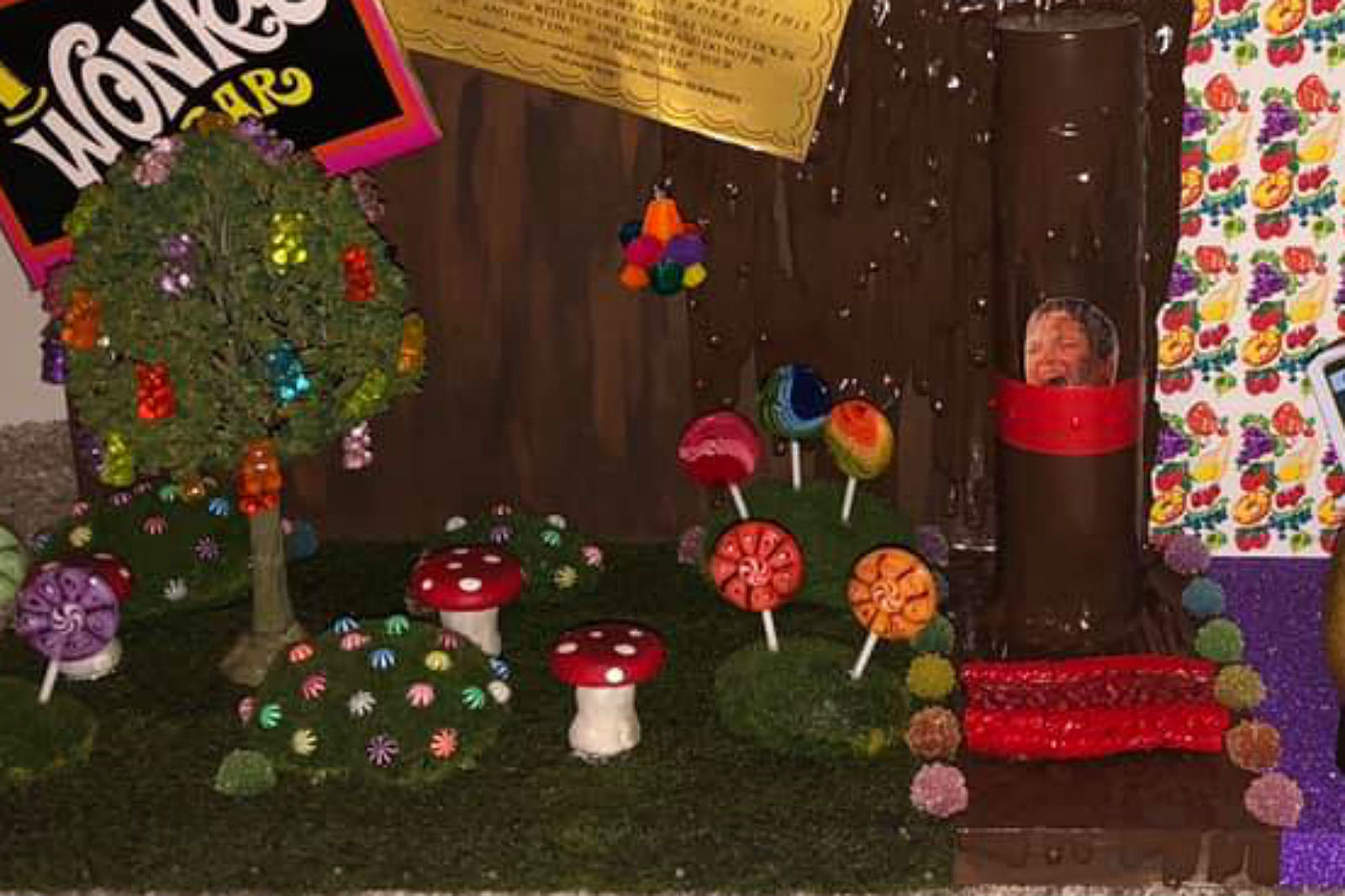 Christmas Theme Willy Wonka - HD Wallpaper 