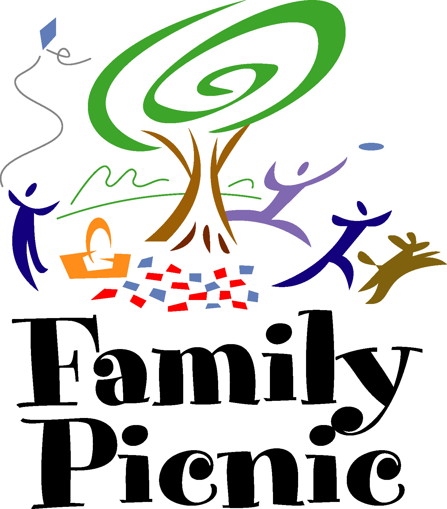 Church-picnic Black Church Clip Art Free Clipart Images - Family Picnic Clip Art - HD Wallpaper 