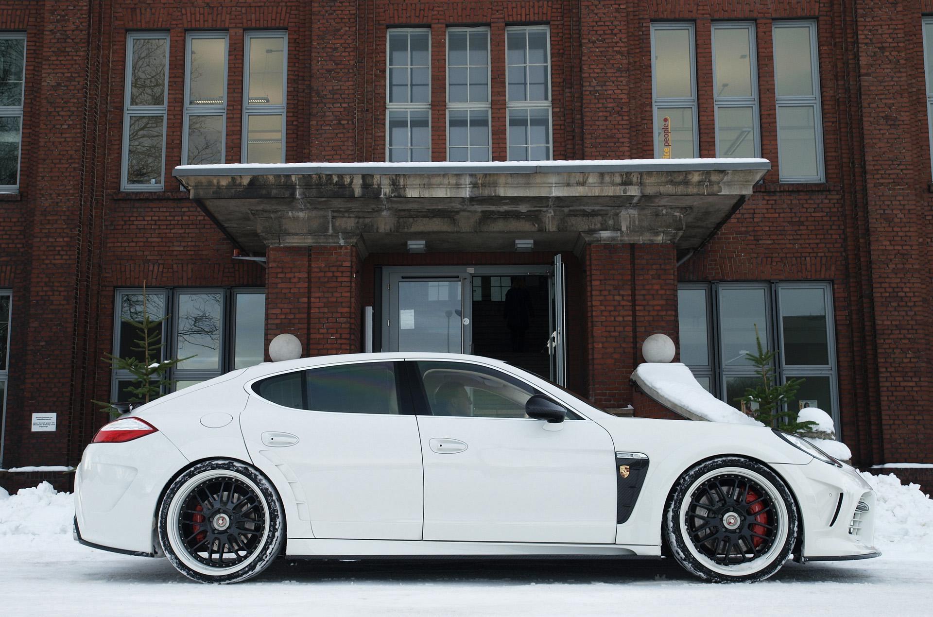 2011 Edo Competition Panamera Turbo Moby Dick - Panamera 2011 Turbo White - HD Wallpaper 