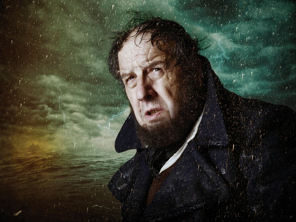 Moby Dick Teatre Goya Capitan Ahab Moby Dick 980x735 Wallpaper