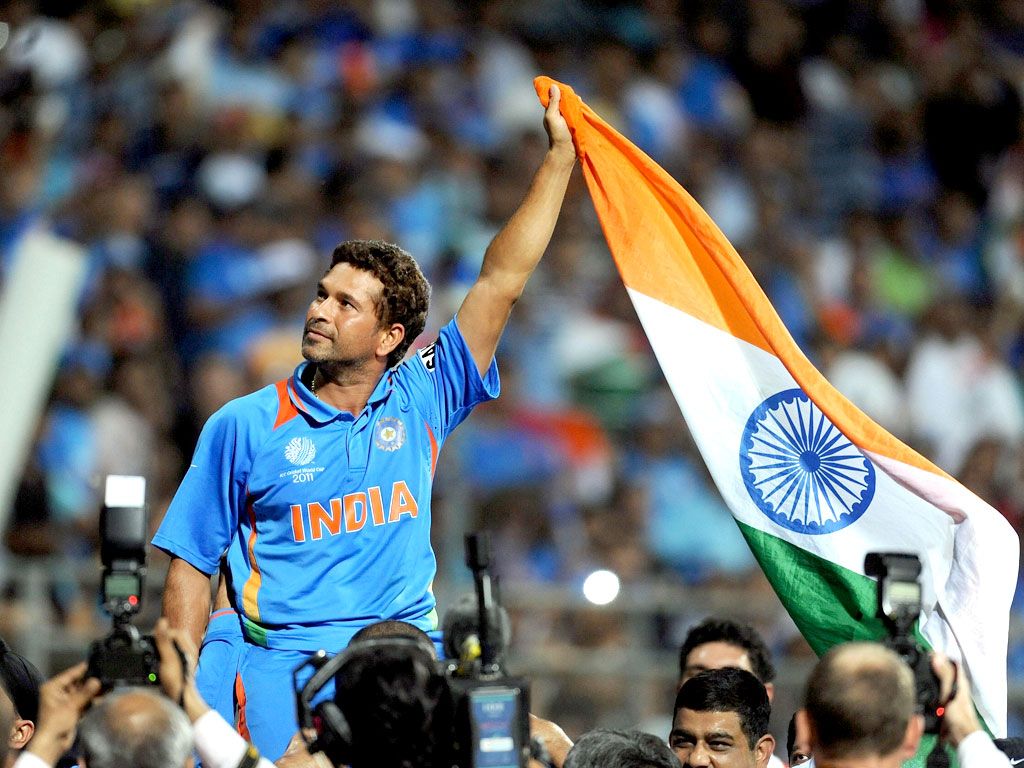 Cricket India Sachin Tendulkar - HD Wallpaper 