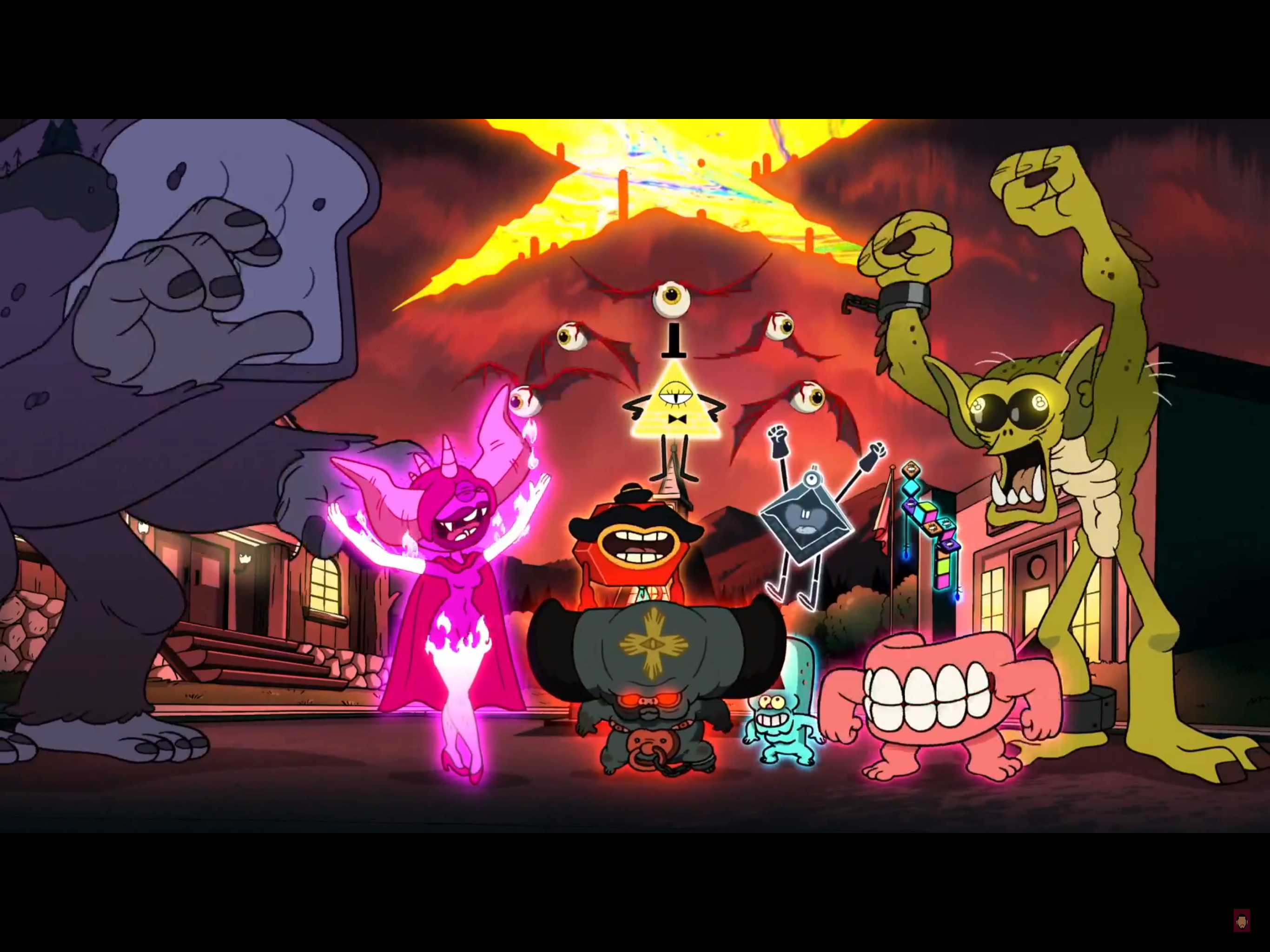Monstros De Gravity Falls - HD Wallpaper 