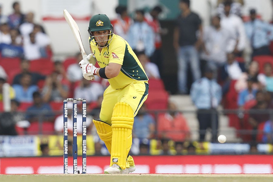 Aaron Finch Batting In Odi - HD Wallpaper 