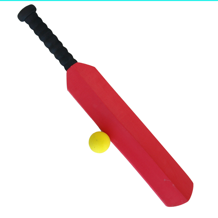 Cricket Bat Ball Set - Red Cricket Bat Clipart - HD Wallpaper 