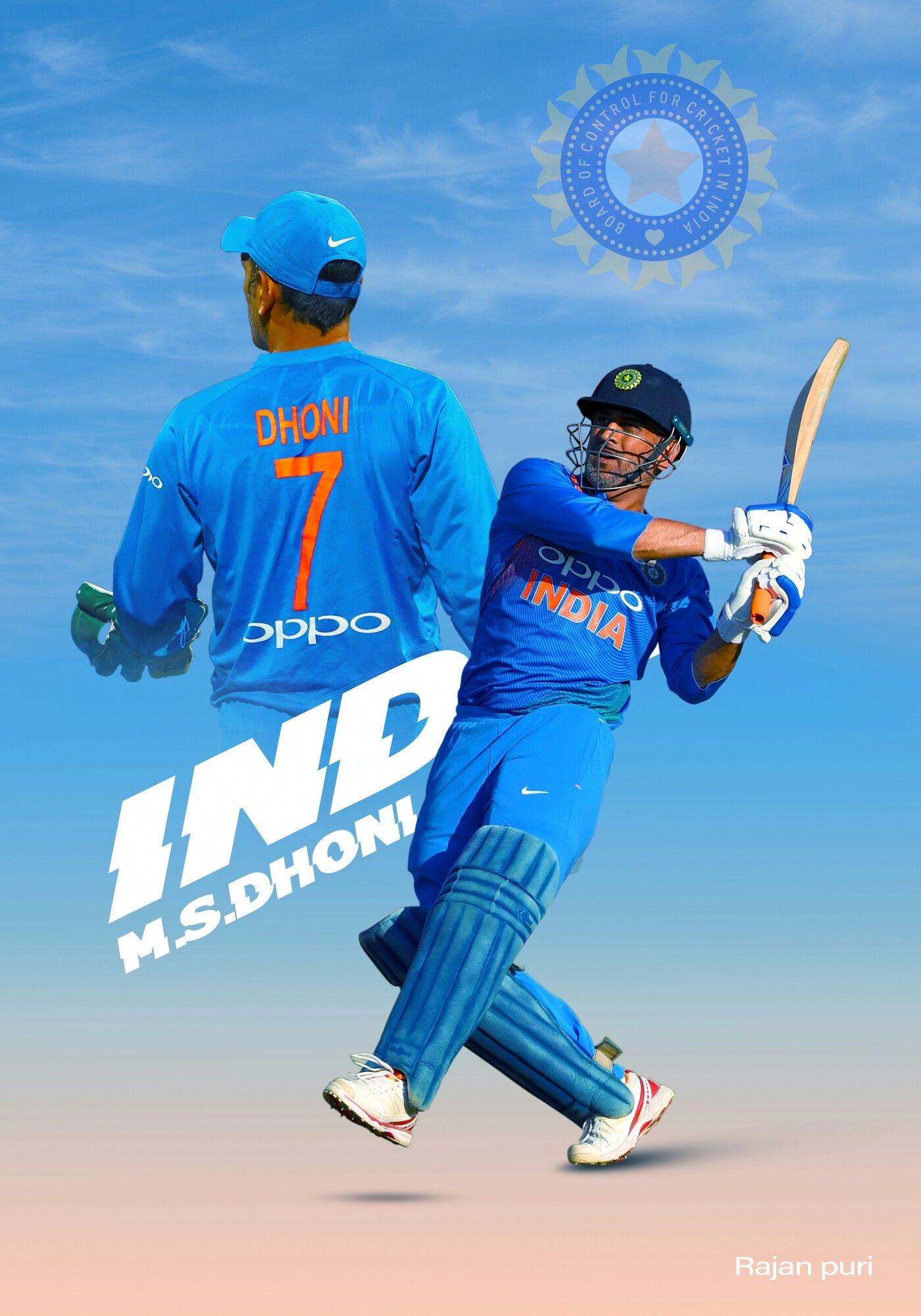 Ms Dhoni Phone Cover - 1400x2000 Wallpaper 