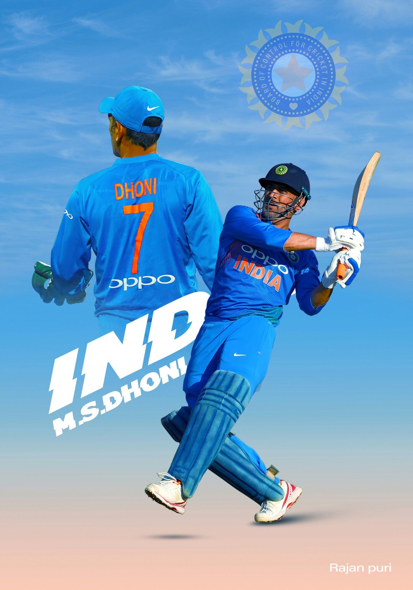 Ms Dhoni Phone Cover - HD Wallpaper 