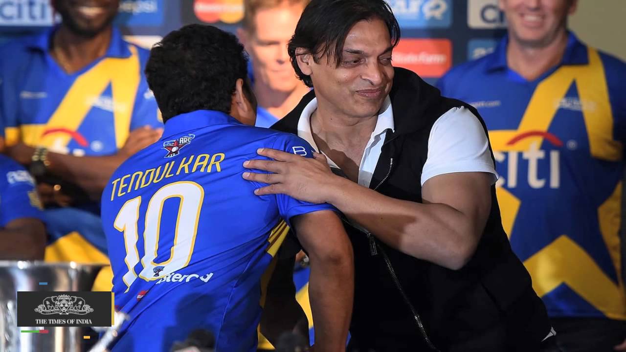 Sachin And Shoaib Akhtar - HD Wallpaper 
