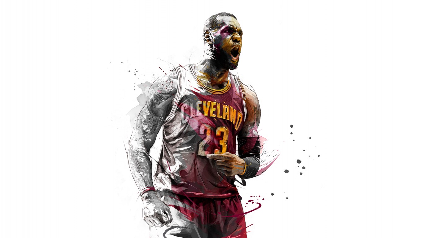 Lebron James 4k - HD Wallpaper 