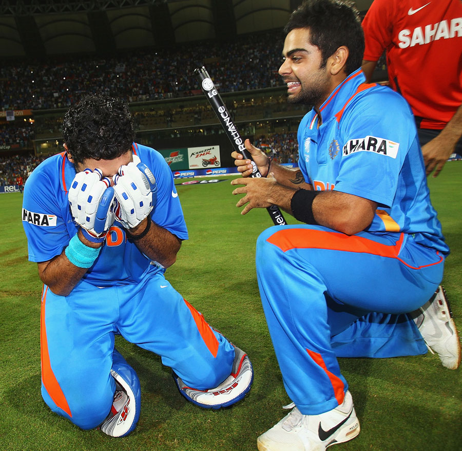 Virat Kohli With Yuvraj Singh - HD Wallpaper 