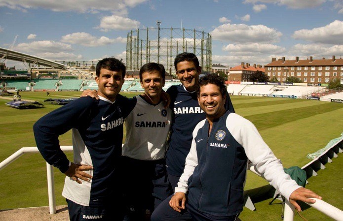Sourav Ganguly Rahul Dravid - HD Wallpaper 