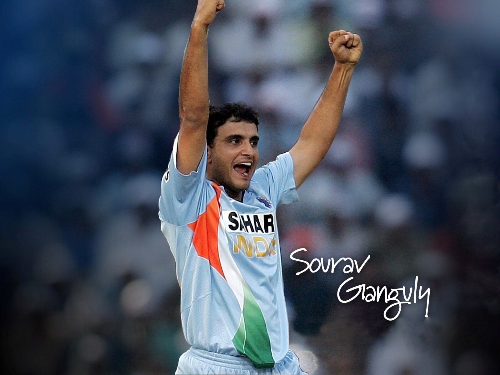 Sourav Ganguly Indian Captain Wallpapers - Wish Sourav Ganguly Birthday - HD Wallpaper 