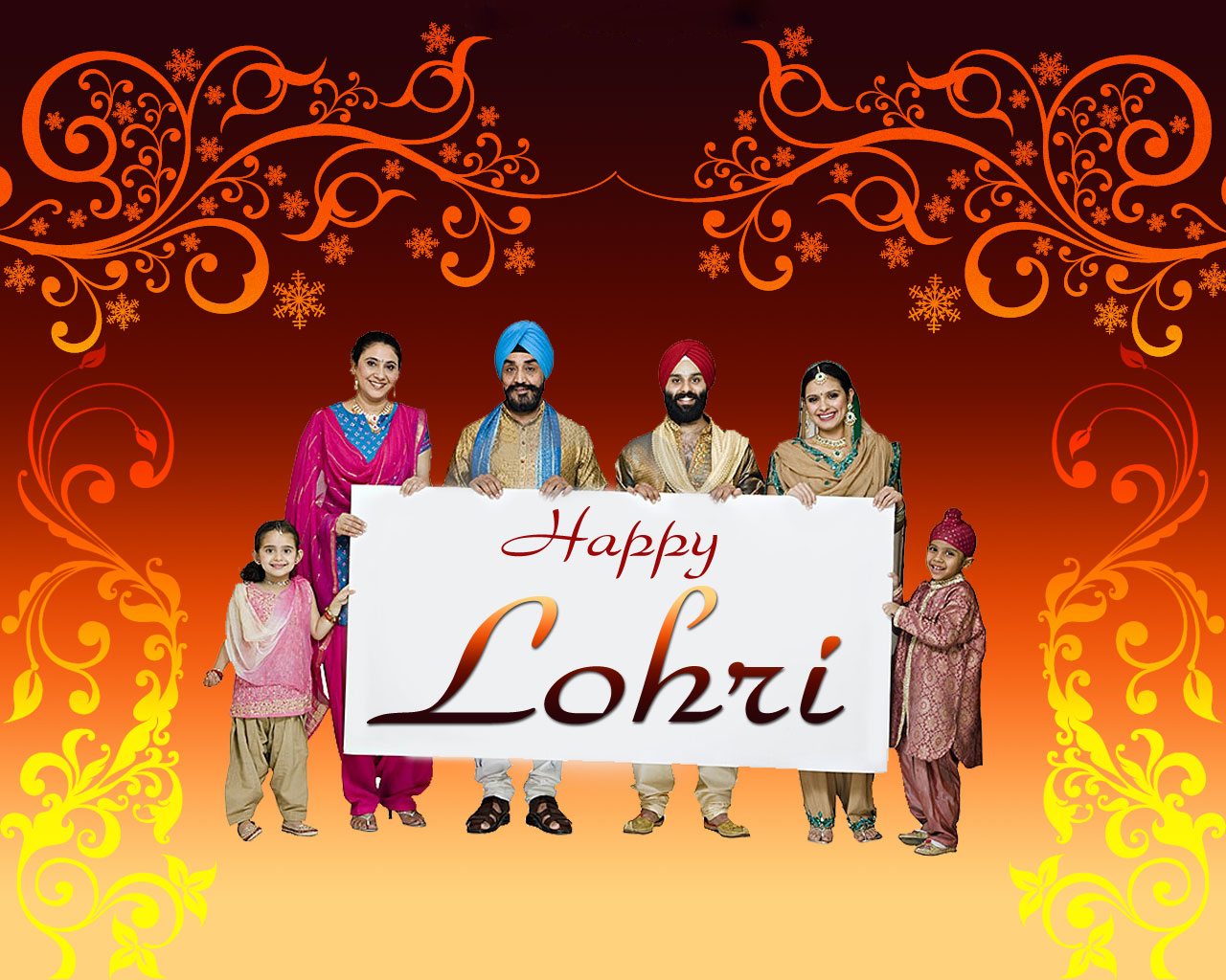Lohri Hd Wallpaper - Happy Lohri Pics Download - HD Wallpaper 
