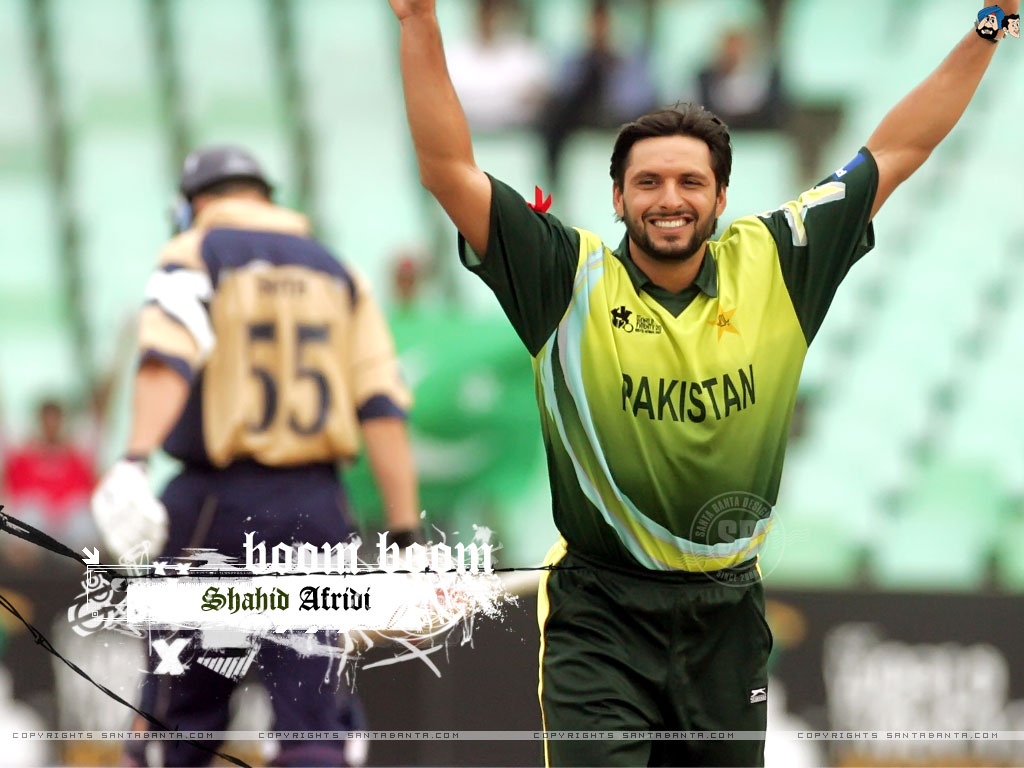 Shahid Afridi - Afridi Wallpaper Down Load Shahid Afridi - HD Wallpaper 