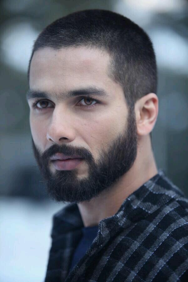 “haider Has Been Interpreted For The Good” Shahid - Buzz Cut Styles With Beard - HD Wallpaper 