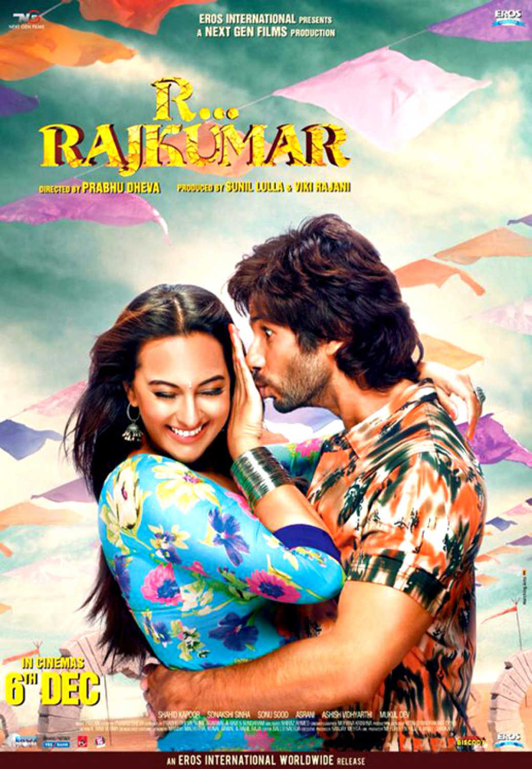 R Rajkumar Movie Poster - HD Wallpaper 