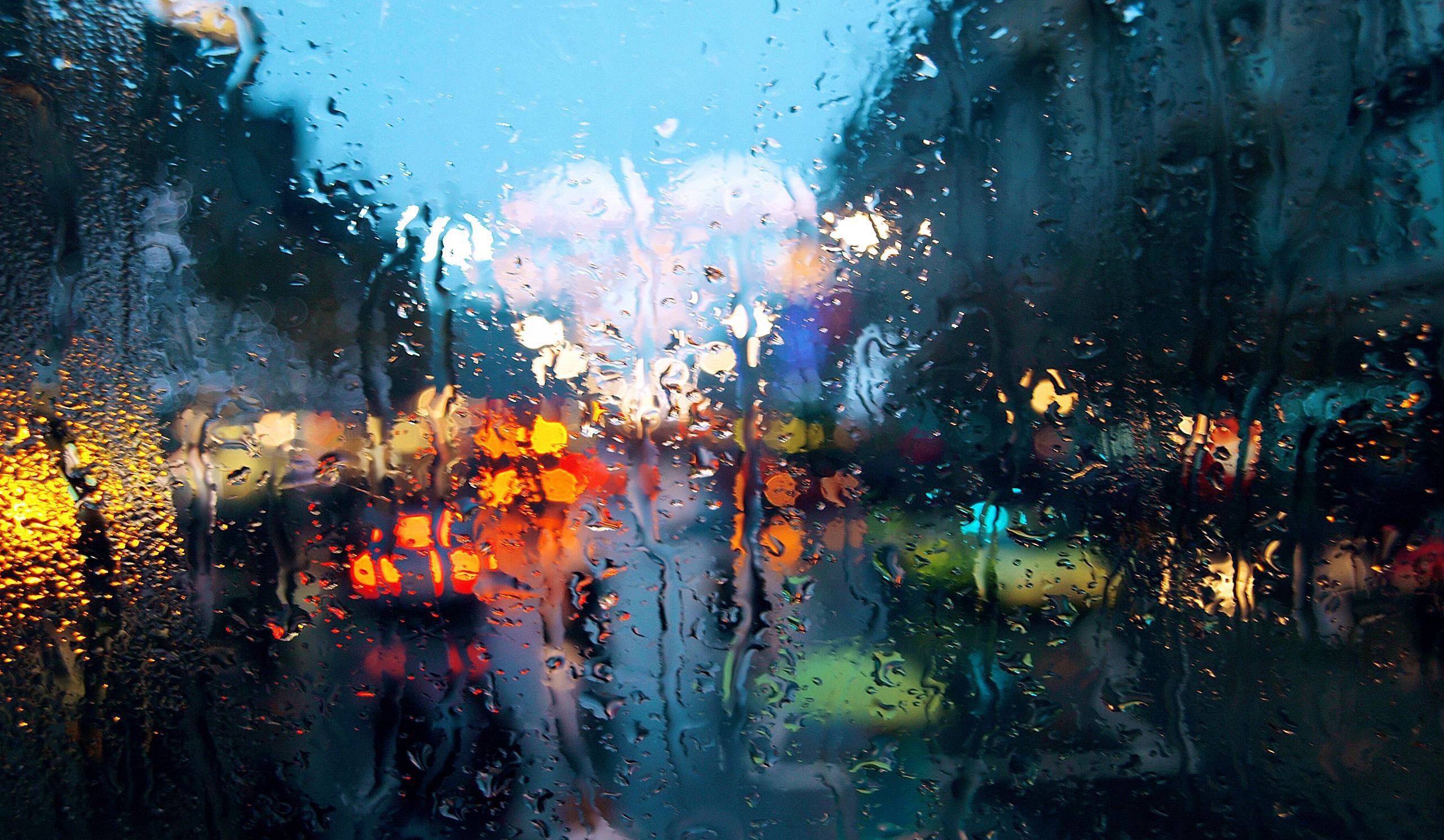 Desktop Wallpaper Hd Rain - HD Wallpaper 