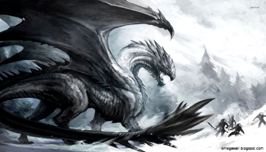 Black Dragon Wallpaper - Old Serpent - HD Wallpaper 