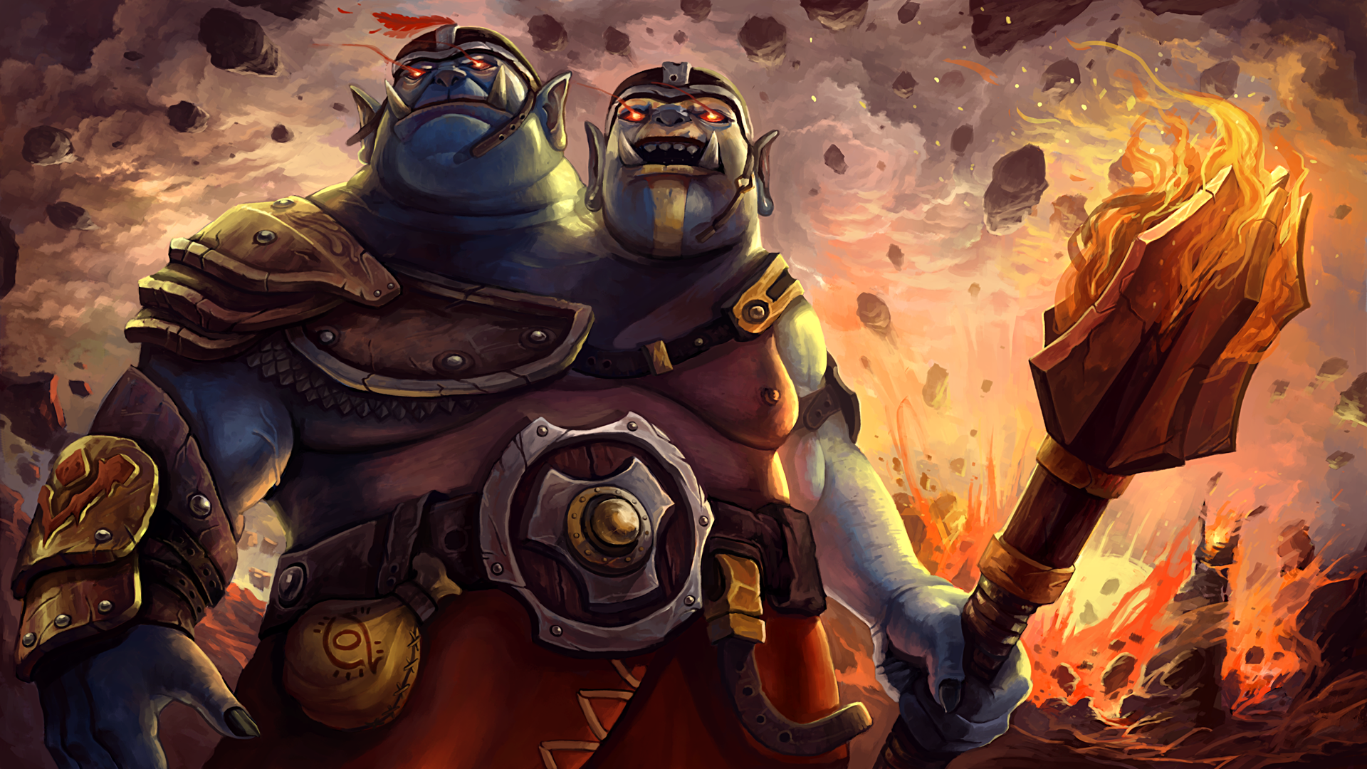 Ogre Magi Dota 2 Wallpaper Hd - HD Wallpaper 