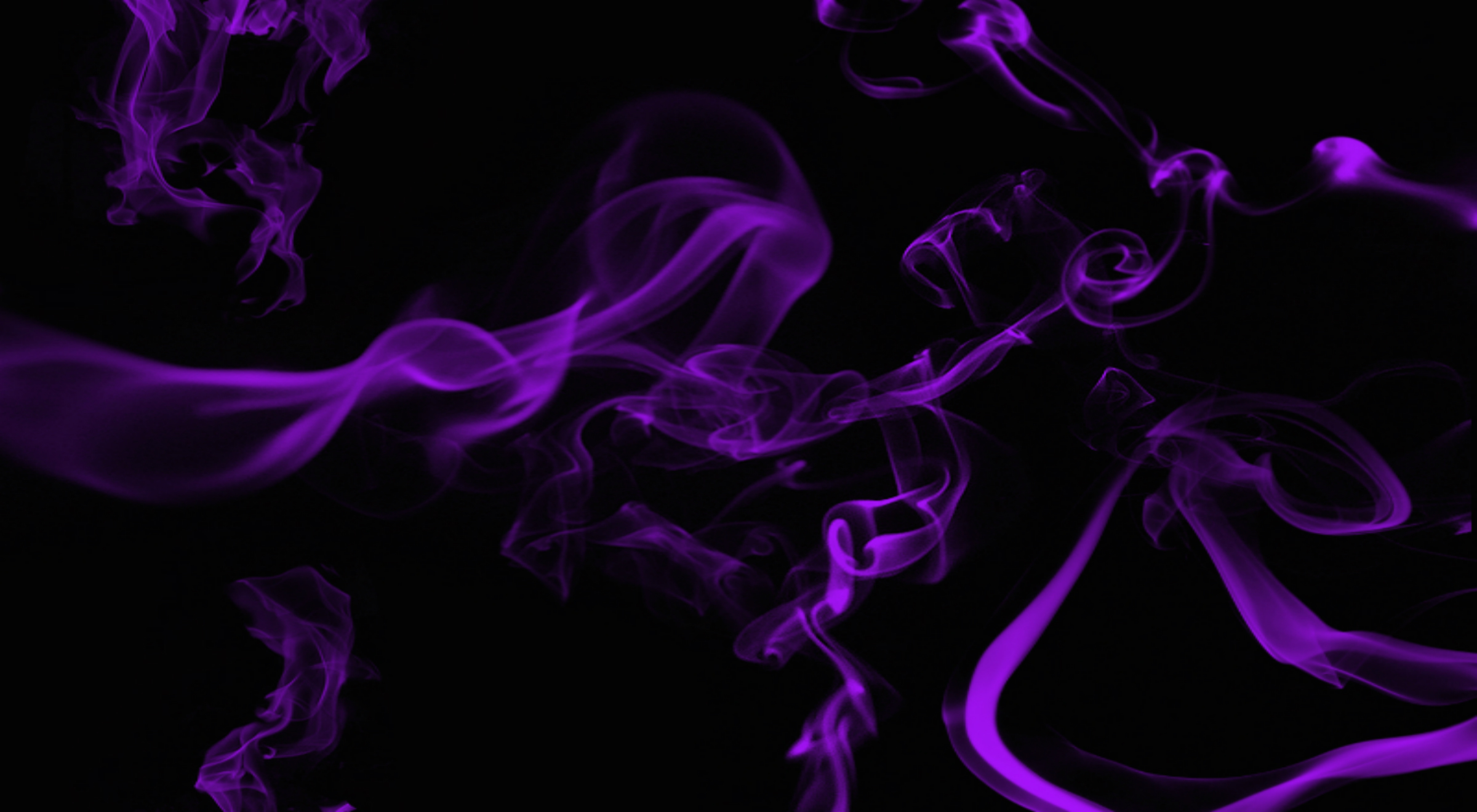 Purple Smoke Background Hd - 2400x1320 Wallpaper 