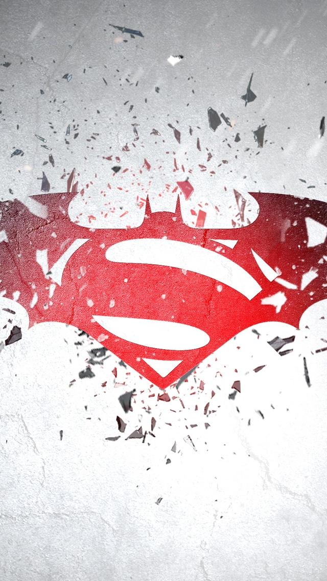Batman Vs Superman Awesome Logo For 640 X 1136 Iphone - Batman Vs Superman  Logo Wallpaper Hd - 640x1136 Wallpaper 