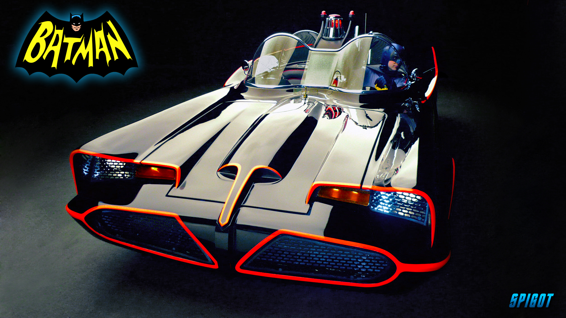 1966 Batmobile - HD Wallpaper 