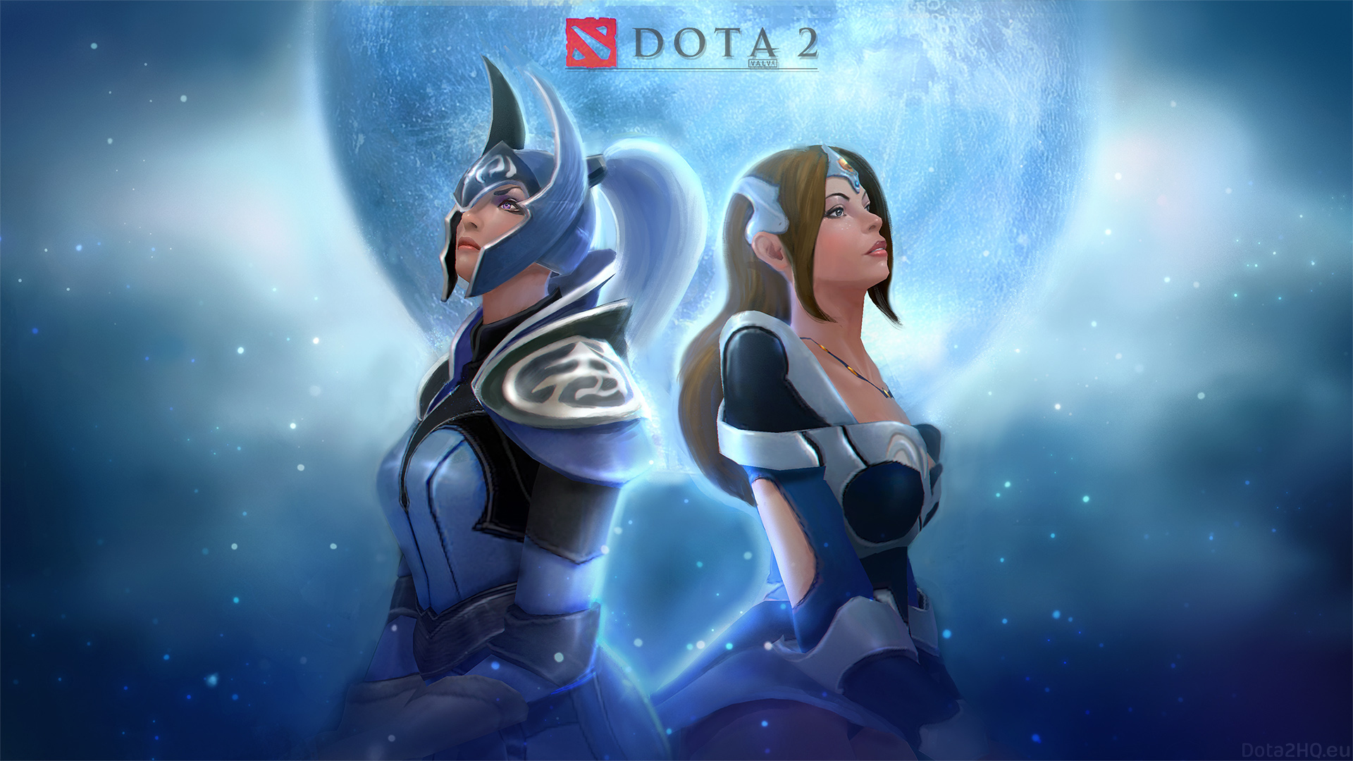 Dota 2 Wallpaper - Luna Mirana Dota 2 - HD Wallpaper 