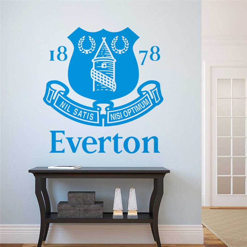 Zooarts Everton Fc Football Club Logo Wall Stickers - Minecraft Wall Stickers - HD Wallpaper 