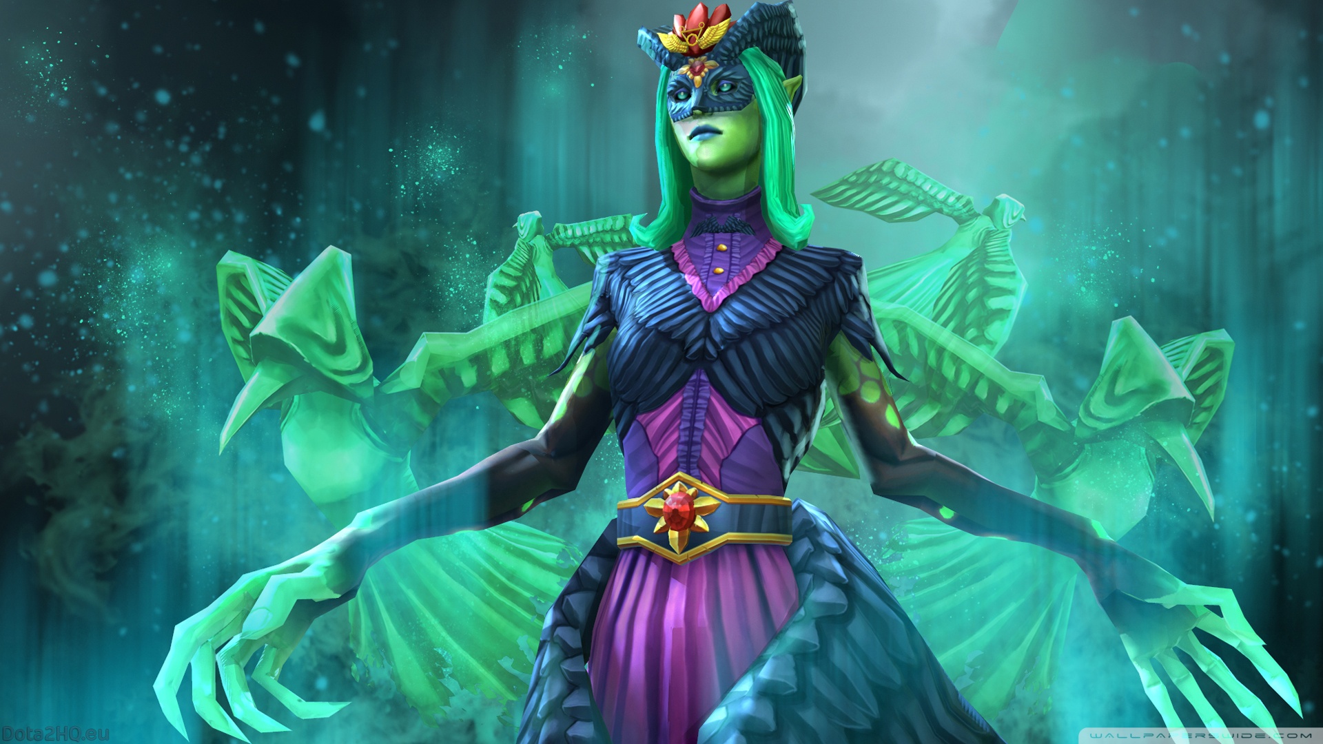 Dota 2 Heroes Death Prophet - HD Wallpaper 