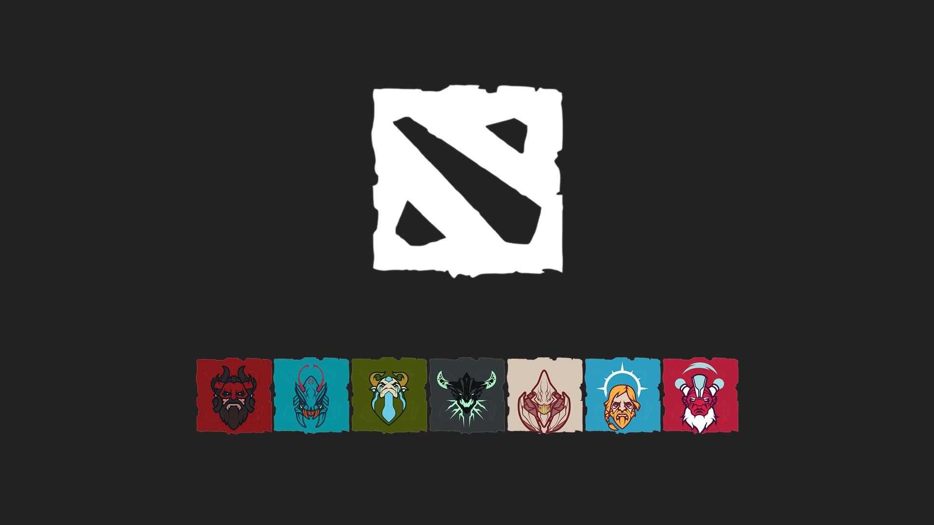 Dota 2 Logo Wallpaper 4k - HD Wallpaper 