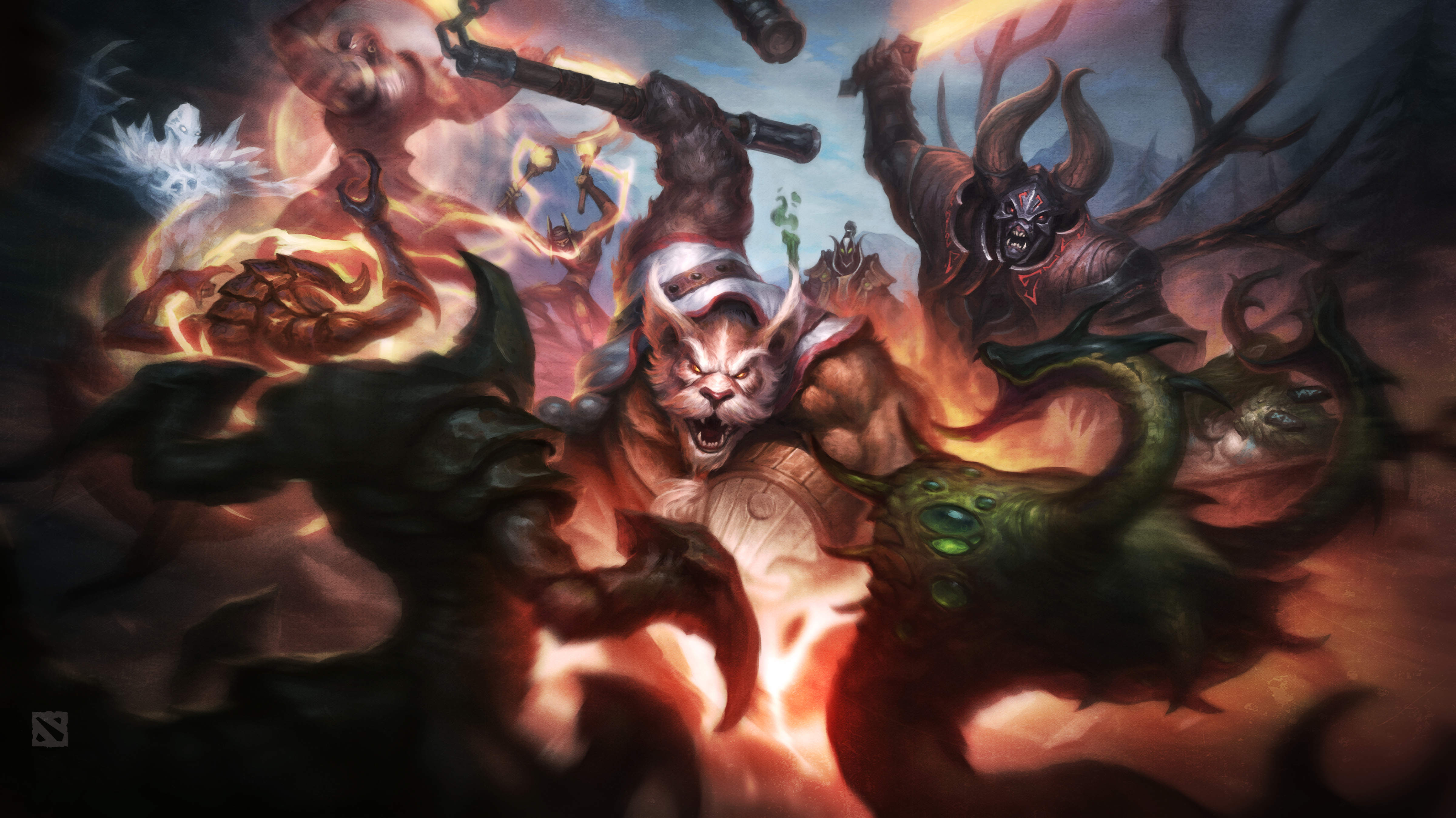 Dota 2 Wallpaper 3840 X 2160 - HD Wallpaper 