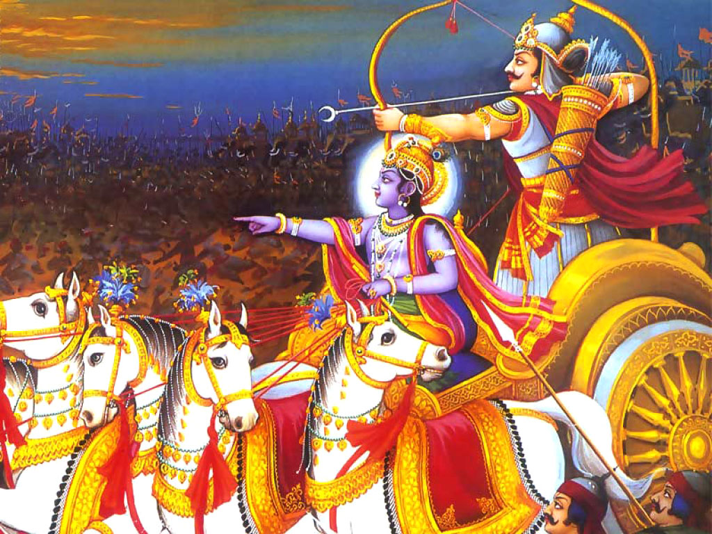 Mahabharat Krishna - 1024x768 Wallpaper 
