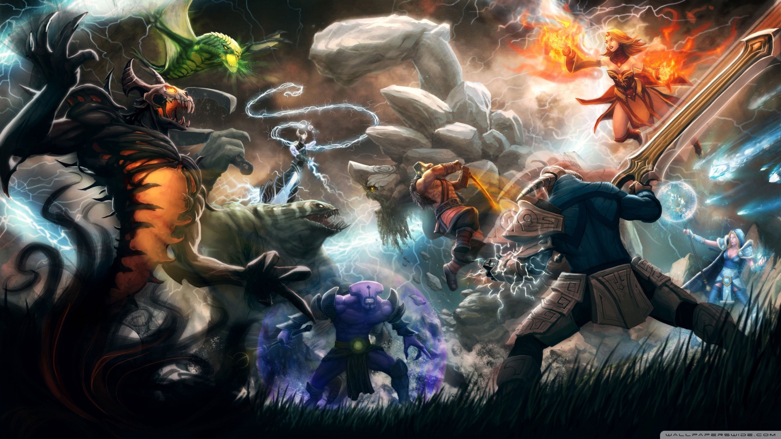 Dota 2 Wallpaper Hd - HD Wallpaper 